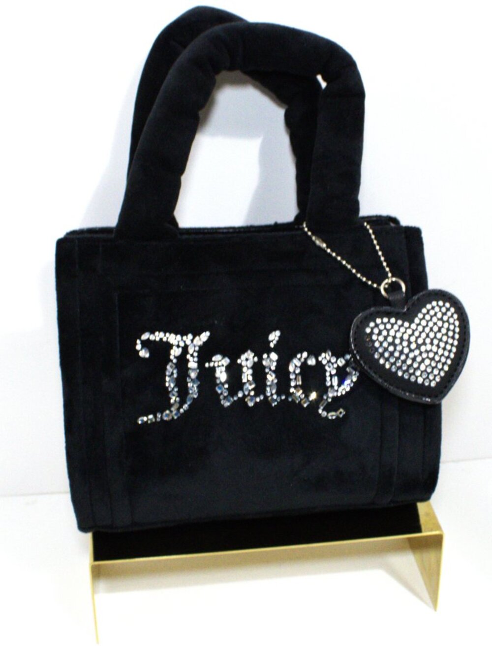 Juicy Couture, Black Velvet Mini Satchel